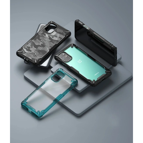 Etui Ringke Fusion-X OnePlus 8T Camo Black