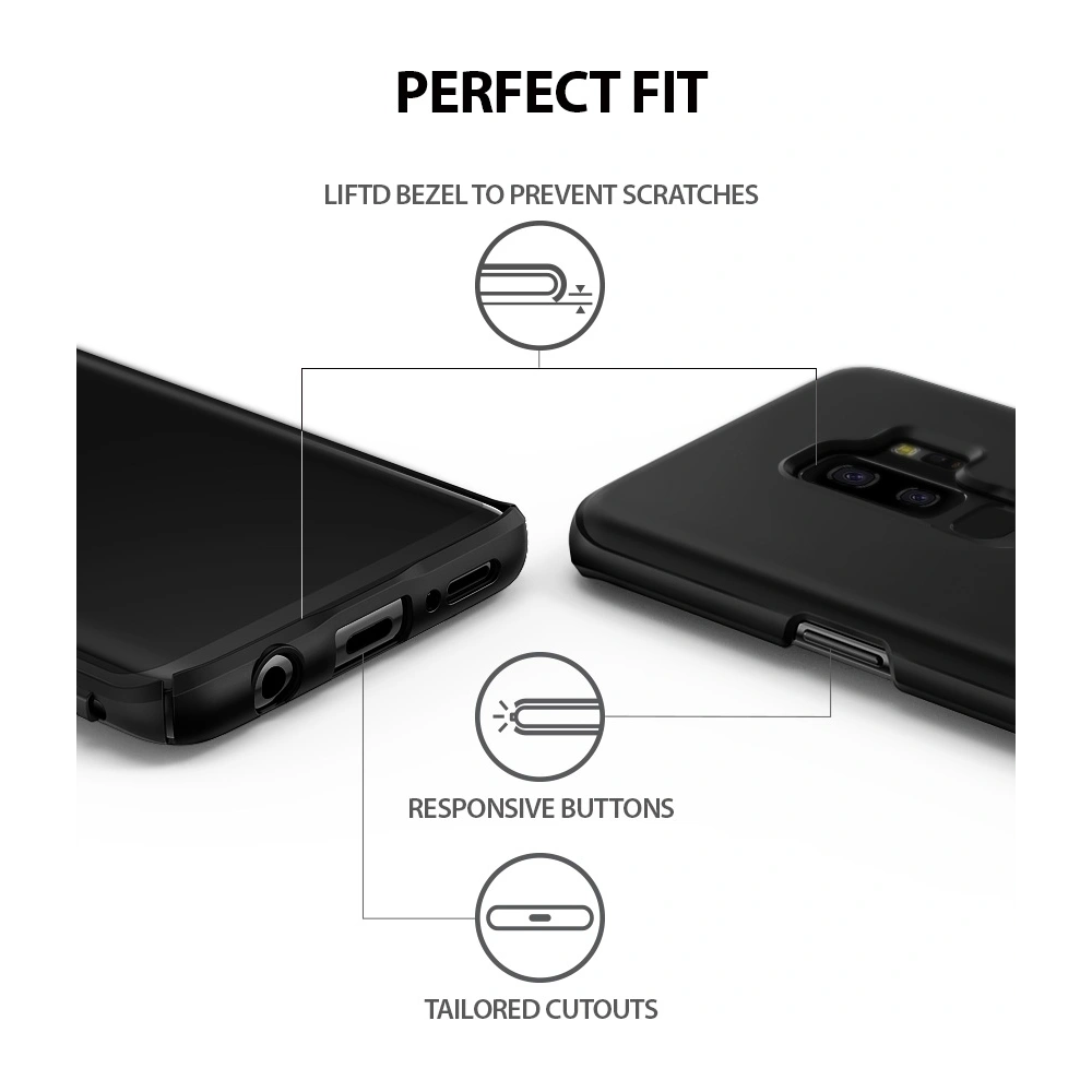 Wholesale Ringke Slim Samsung Galaxy S9 Plus Sky Blue - RGK660BLU - {ean13} - Hurt