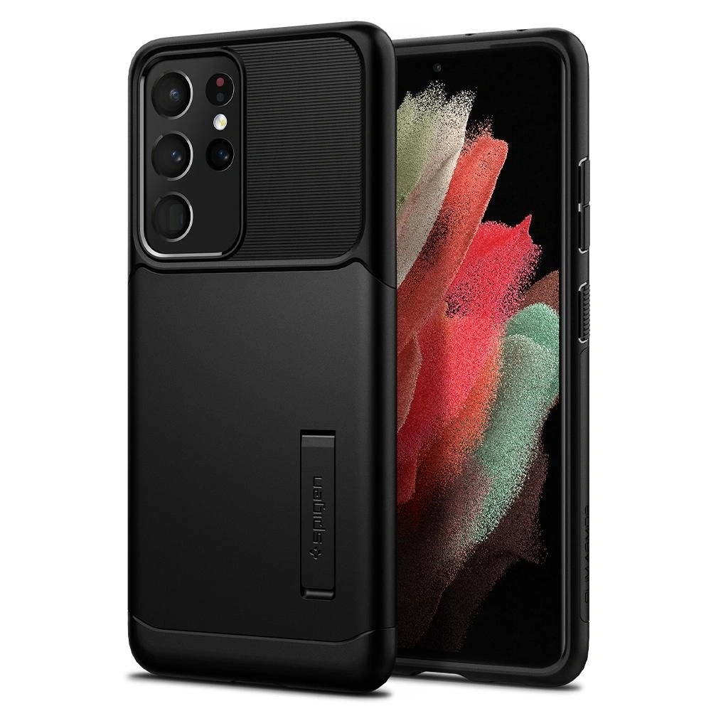Wholesale Spigen Slim Armor Samsung Galaxy S21 Ultra Black - SPN1465BLK - {ean13} - Hurt