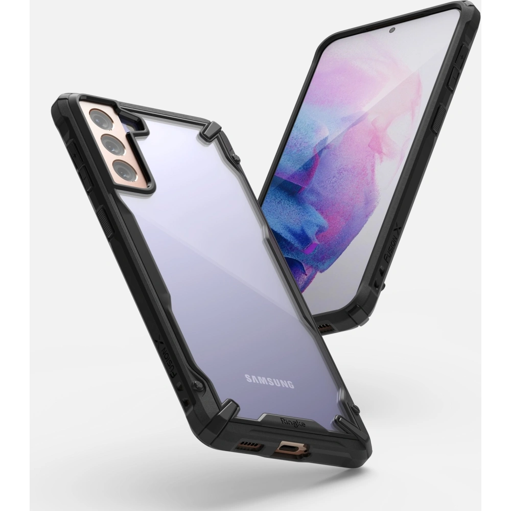 Wholesale Ringke Fusion-X Samsung Galaxy S21 Black - RGK1335BLK - {ean13} - Hurt