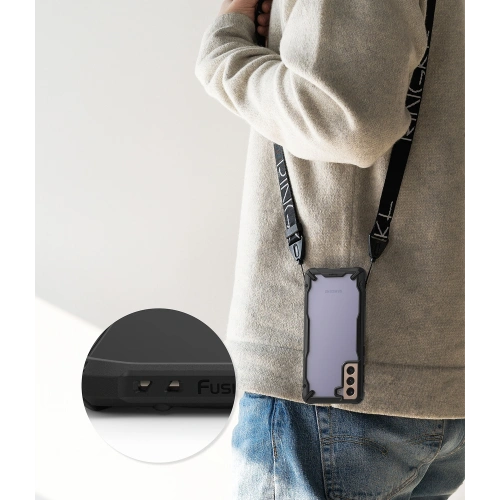 Etui Ringke Fusion-X Samsung Galaxy S21 Black