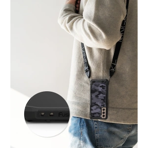 Wholesale Ringke Fusion-X Design Samsung Galaxy S21 Camo (Moro) Black - RGK1336CAM - {ean13} - Hurt