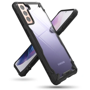 Hurtownia GSM - Case Ringke Fusion-X Samsung Galaxy S21+ Plus Schwarz - RGK1339BLK - {ean13} - Hurt