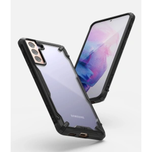 Hurtownia GSM - Case Ringke Fusion-X Samsung Galaxy S21+ Plus Schwarz - RGK1339BLK - {ean13} - Hurt
