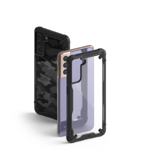 Hurtownia GSM - Case Ringke Fusion-X Samsung Galaxy S21+ Plus Schwarz - RGK1339BLK - {ean13} - Hurt
