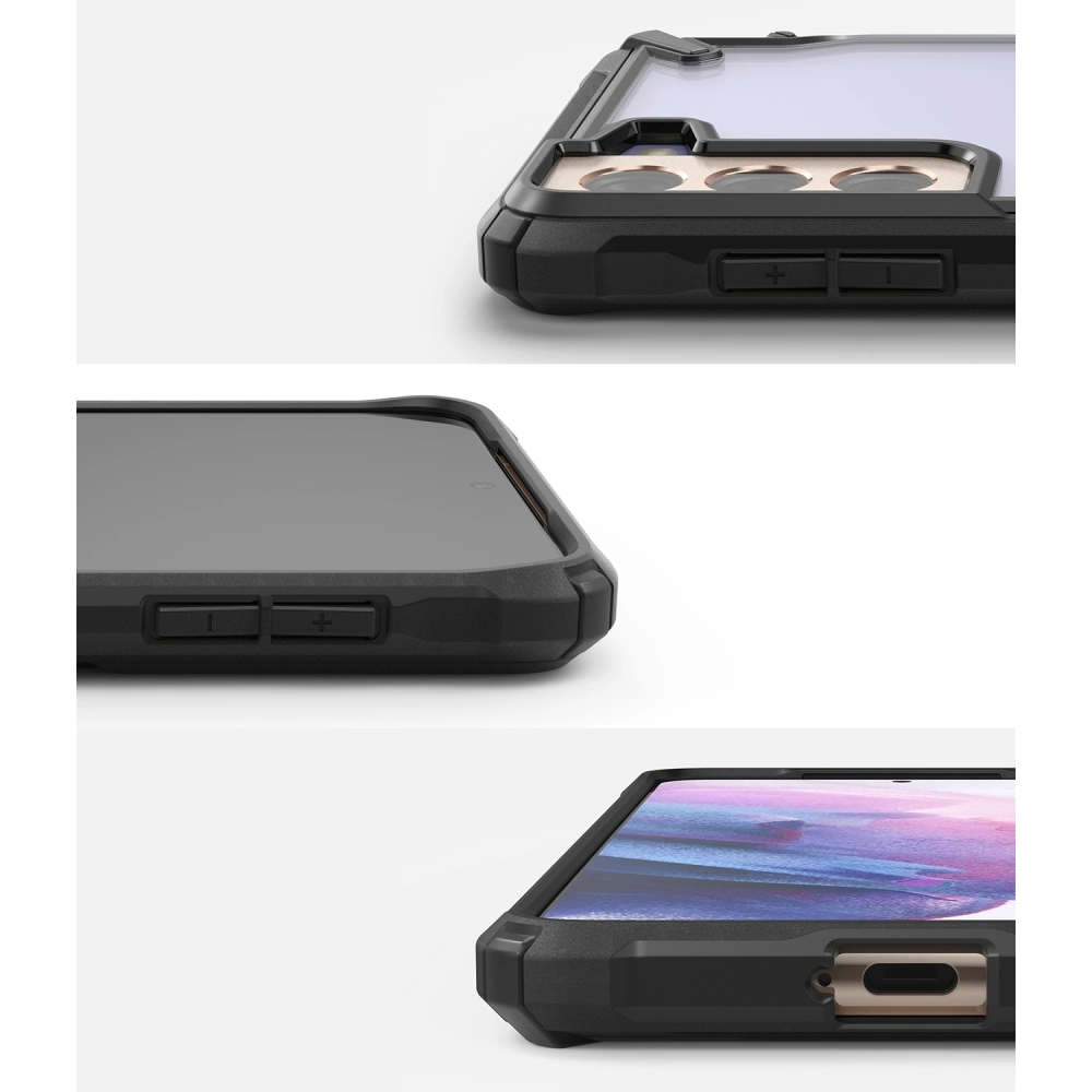 Wholesale Ringke Fusion-X Samsung Galaxy S21+ Plus Black - RGK1339BLK - {ean13} - Hurt
