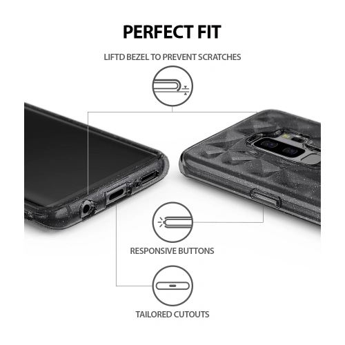 Kup Etui Ringke Air Prism Glitter Samsung Galaxy S9 Plus Gray - 8809583848069 - RGK663GRY - Home Screen