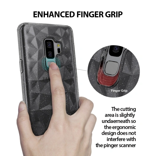 Kup Etui Ringke Air Prism Glitter Samsung Galaxy S9 Plus Gray - 8809583848069 - RGK663GRY - Home Screen