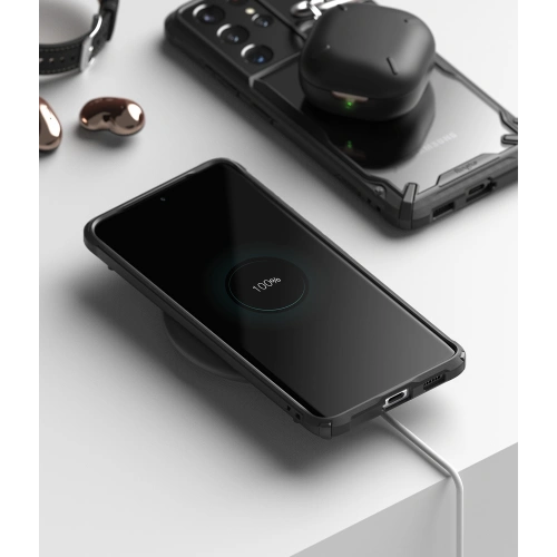 Etui Ringke Fusion-X Samsung Galaxy S21 Ultra Black