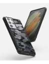 Hurtownia GSM - Etui Ringke Fusion-X Design Samsung Galaxy S21 Ultra Camo (Moro) Black - RGK1344CAM - {ean13} - Hurt
