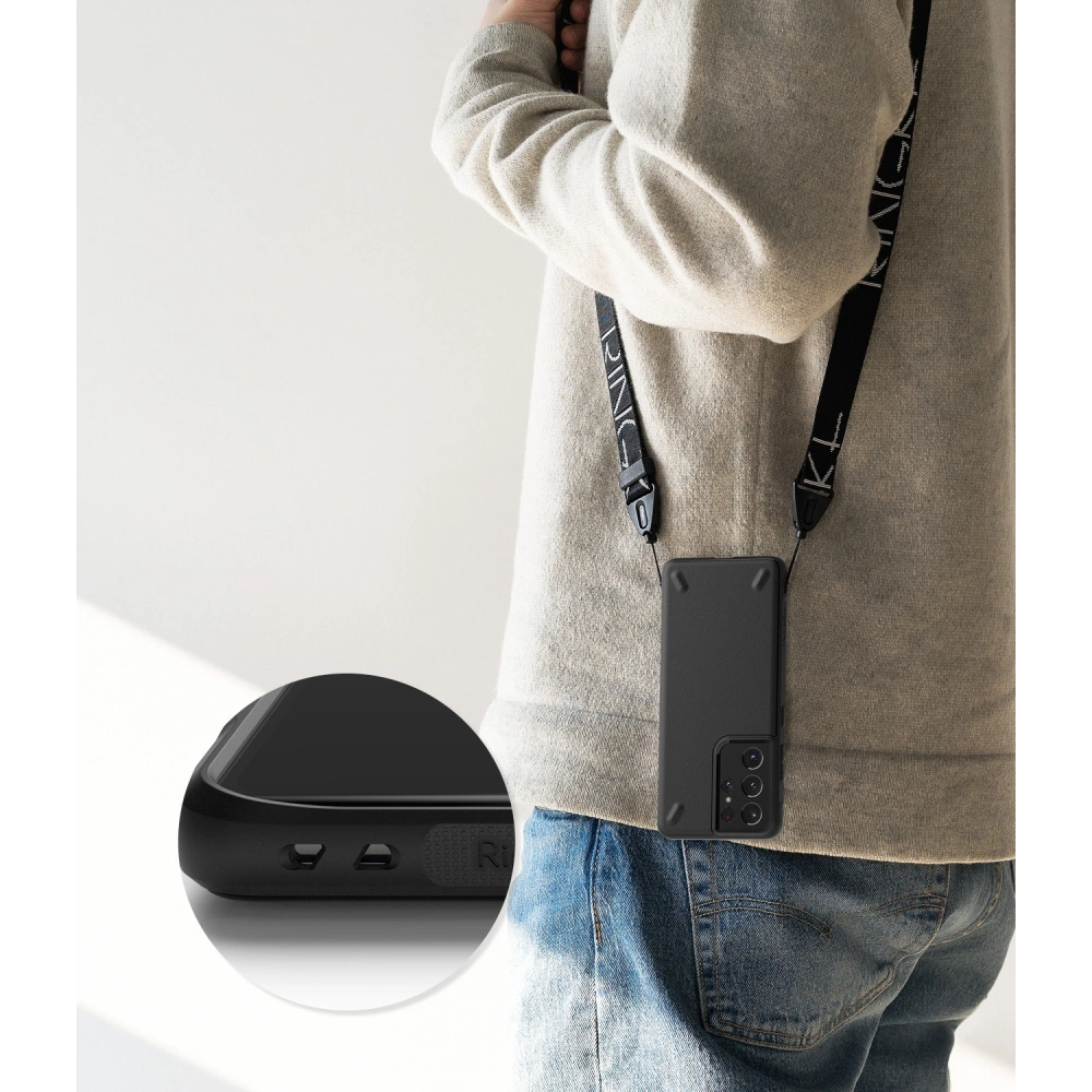Wholesale Ringke Onyx Samsung Galaxy S21 Ultra Black - RGK1345BLK - {ean13} - Hurt