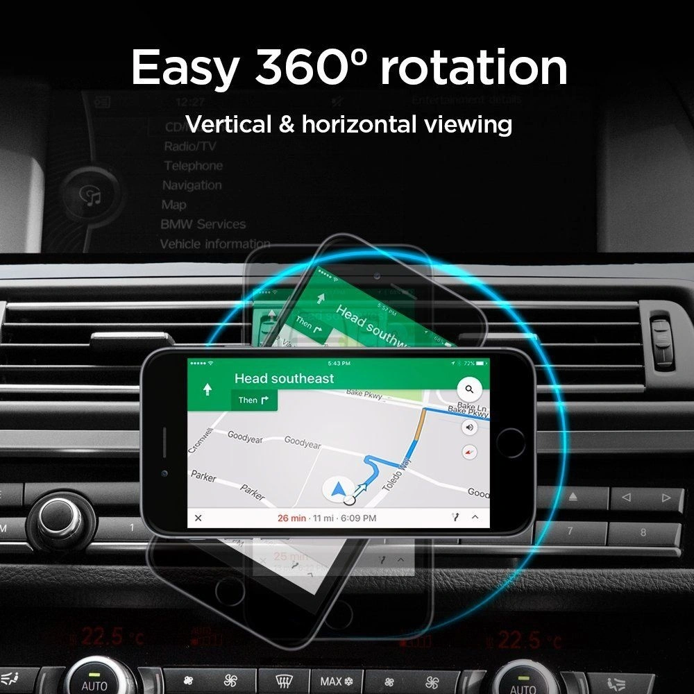 Hurtownia GSM - Uchwyt samochodowy Spigen QS24 Magnetic CD Car Mount Holder - SPN1468 - {ean13} - Hurt