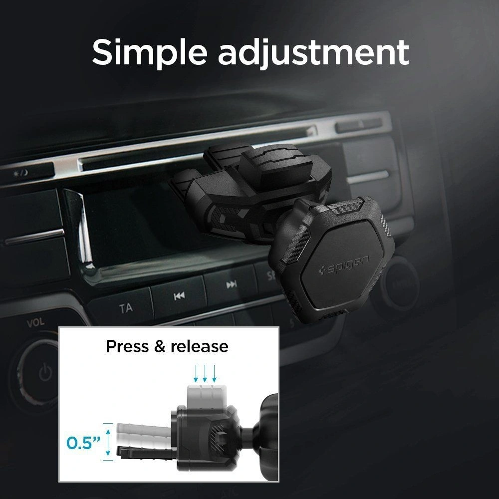 Hurtownia GSM - Uchwyt samochodowy Spigen QS24 Magnetic CD Car Mount Holder - SPN1468 - {ean13} - Hurt