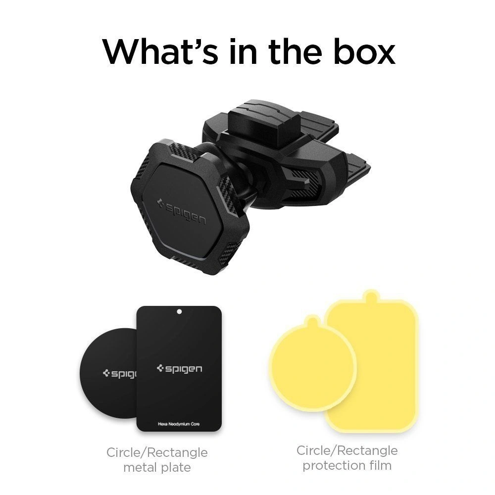 Hurtownia GSM - Uchwyt samochodowy Spigen QS24 Magnetic CD Car Mount Holder - SPN1468 - {ean13} - Hurt