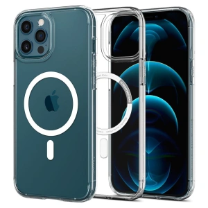 Hurtownia GSM - Etui Spigen Ultra Hybrid Mag Apple iPhone 12/12 Pro White - SPN1471WHT - {ean13} - Hurt