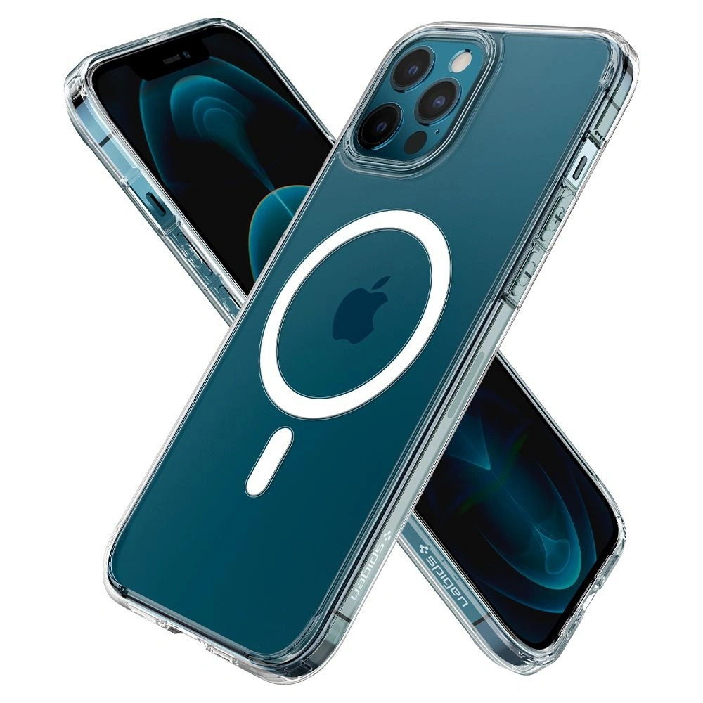 Hurtownia GSM - Etui Spigen Ultra Hybrid Mag Apple iPhone 12/12 Pro White - SPN1471WHT - {ean13} - Hurt