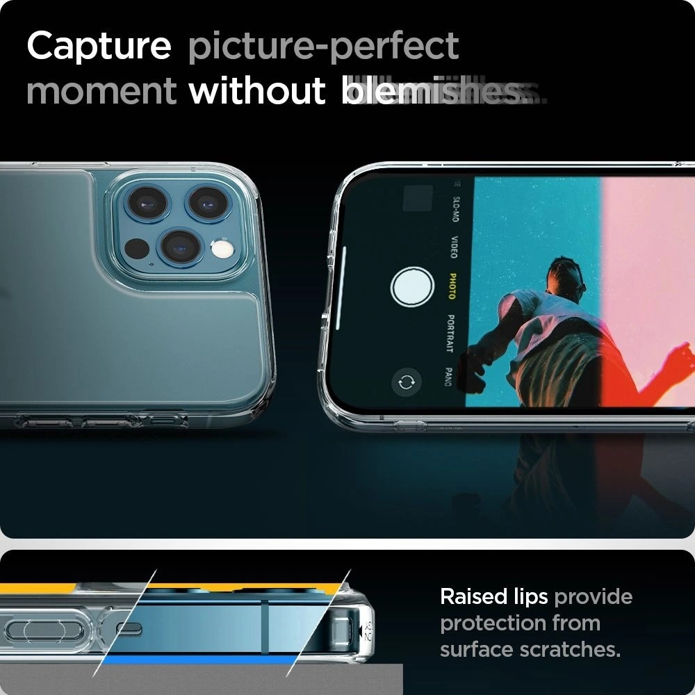 Wholesale Spigen Quartz Hybrid Apple iPhone 12/12 Pro Matte Clear - SPN1472MCL - {ean13} - Hurt