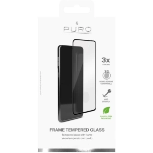 Szkło hartowane PURO Frame Tempered Glass Samsung Galaxy S21 (czarne)