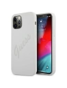 Hurtownia GSM - Etui Guess GUHCP12LLSVSCR Apple iPhone 12 Pro Max kremowy/cream hardcase Script Vintage - GUE865CRM - {ean13} - Hurt