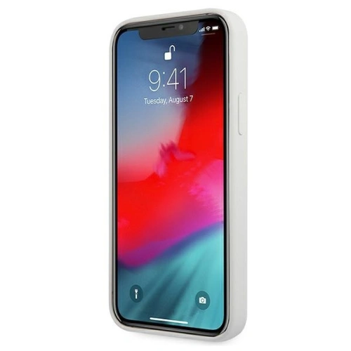 Etui Guess GUHCP12LLSVSCR Apple iPhone 12 Pro Max kremowy/cream hardcase Script Vintage