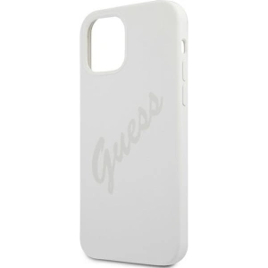 Hurtownia GSM - Etui Guess GUHCP12LLSVSCR Apple iPhone 12 Pro Max kremowy/cream hardcase Script Vintage - GUE865CRM - {ean13} - Hurt