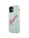 Hurtownia GSM - Etui Guess GUHCP12SLSVSBF Apple iPhone 12 mini niebieski fuksja/blue fuschia hardcase Silicone Vintage - GUE866BLUFKS - {ean13} - Hurt