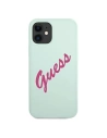 Hurtownia GSM - Etui Guess GUHCP12SLSVSBF Apple iPhone 12 mini niebieski fuksja/blue fuschia hardcase Silicone Vintage - GUE866BLUFKS - {ean13} - Hurt