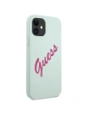 Hurtownia GSM - Etui Guess GUHCP12SLSVSBF Apple iPhone 12 mini niebieski fuksja/blue fuschia hardcase Silicone Vintage - GUE866BLUFKS - {ean13} - Hurt