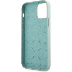 Hurtownia GSM - Case Guess GUHCP12SLSVSBF Apple iPhone 12 mini blau fuchsia/hardcase Silikon Vintage - GUE866BLUFKS - {ean13} - Hurt