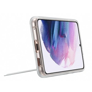 Hurtownia GSM - Etui Samsung Galaxy S21+ Plus EF-JG996CT Transparent Clear Standing Cover - SMG314CL - {ean13} - Hurt