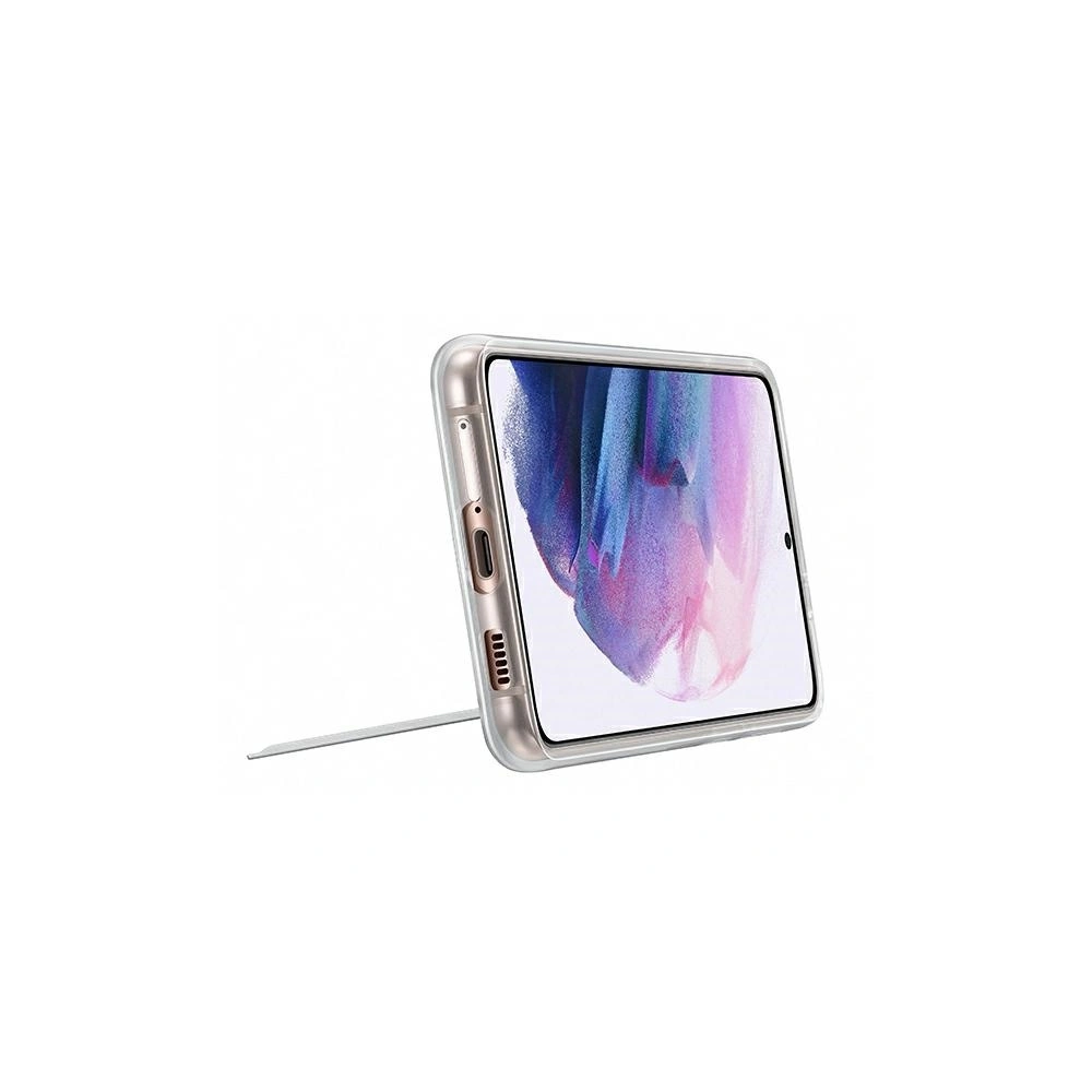 Hurtownia GSM - Etui Samsung Galaxy S21+ Plus EF-JG996CT Transparent Clear Standing Cover - SMG314CL - {ean13} - Hurt