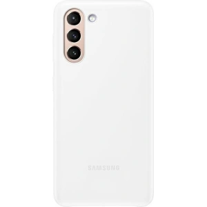 Hurtownia GSM - Etui Samsung Galaxy S21 EF-KG991CW biały/white LED Cover - SMG317WHT - {ean13} - Hurt