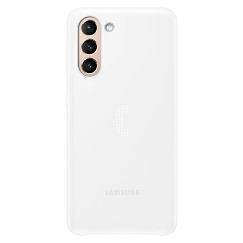 Etui Samsung Galaxy S21+ Plus EF-KG996CW biały/white LED Cover
