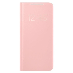 Hurtownia GSM - Etui Samsung Galaxy S21 EF-NG991PP różowy/pink LED View Cover - SMG322PNK - {ean13} - Hurt