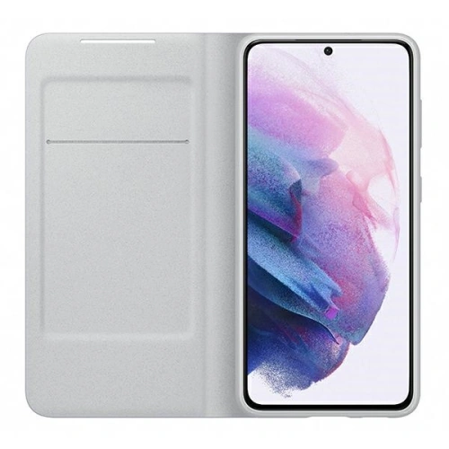 Etui Samsung Galaxy S21 EF-NG991PV fioletowy/violet LED View Cover