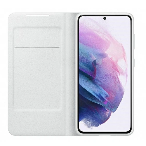 Etui Samsung Galaxy S21+ Plus EF-NG996PJ jasno szary/light gray LED View Cover