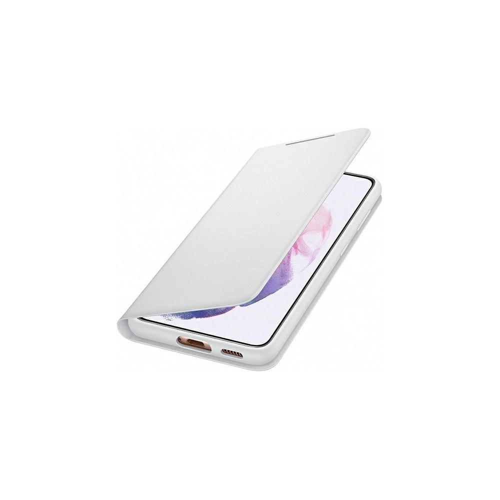 Wholesale Samsung Galaxy S21+ Plus EF-NG996PJ light gray LED View Cover - SMG325GRY - {ean13} - Hurt