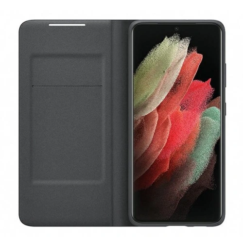 Etui Samsung Galaxy S21 Ultra EF-NG998PB czarny/black LED View Cover