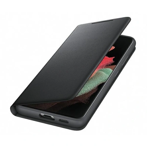 Etui Samsung Galaxy S21 Ultra EF-NG998PB czarny/black LED View Cover