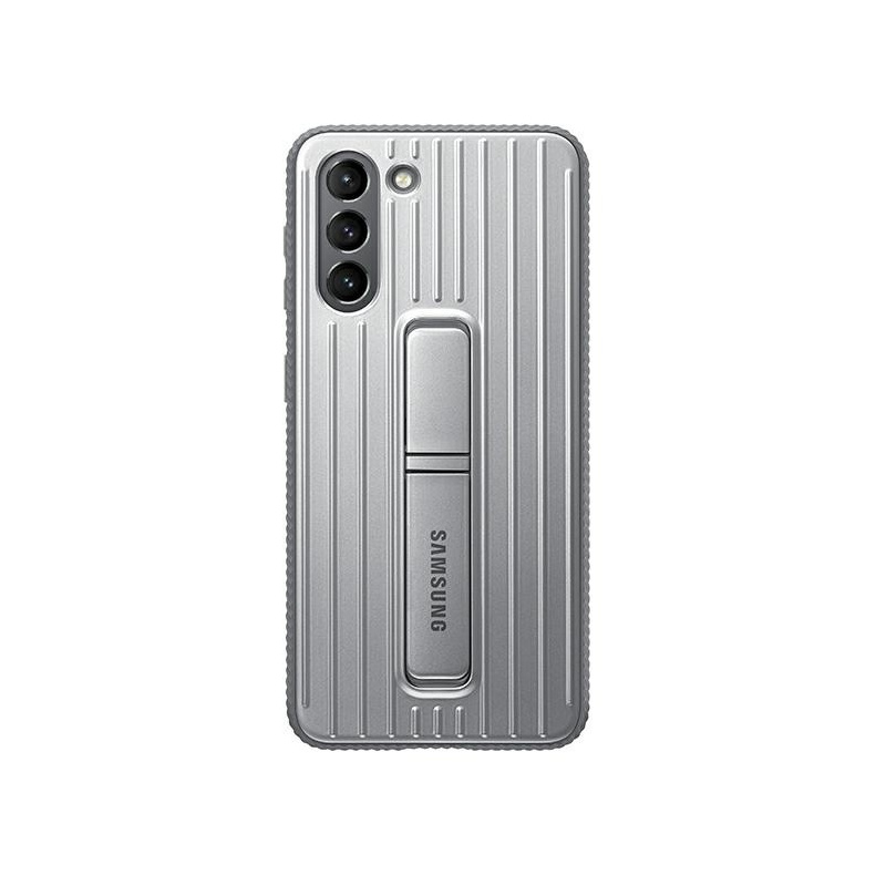 Hurtownia Samsung - 8806090962400 - SMG346GRY - Etui Samsung Galaxy S21 EF-RG991CJ jasno szary/light gray Protective Standing Cover - B2B homescreen