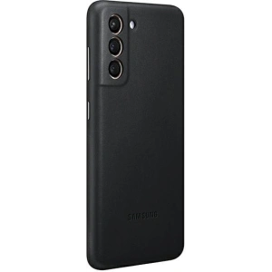 Hurtownia GSM - Etui Samsung Galaxy S21 EF-VG991LB czarny/black Leather Cover - SMG352BLK - {ean13} - Hurt