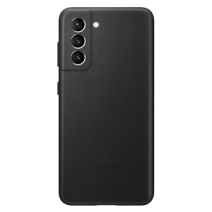 Etui Samsung Galaxy S21+ Plus EF-VG996LB czarny/black Leather Cover