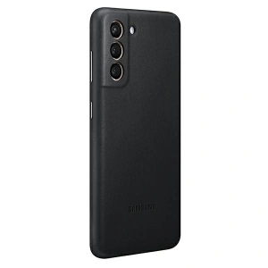 Etui Samsung Galaxy S21+ Plus EF-VG996LB czarny/black Leather Cover