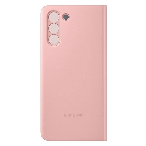 Etui Samsung Galaxy S21 EF-ZG991CP różowy/pink Clear View Cover