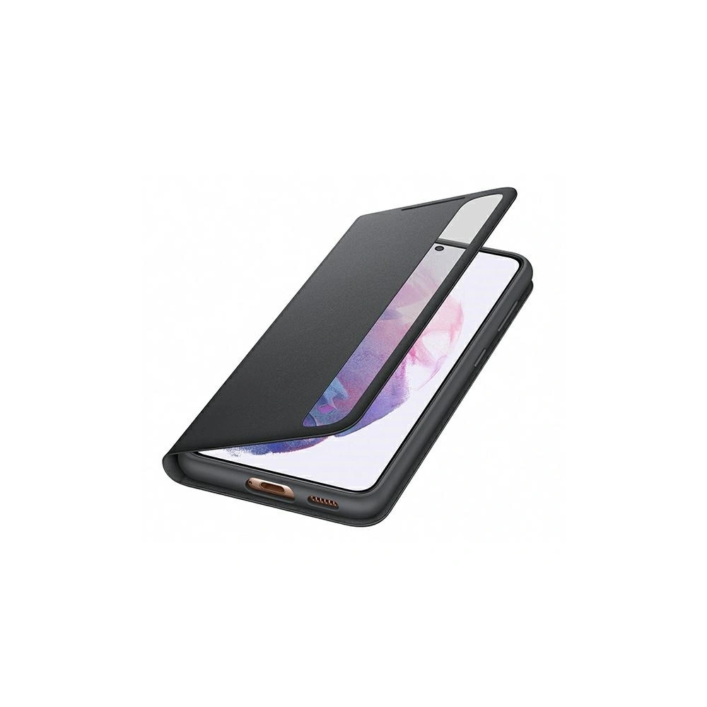 Hurtownia GSM - Etui Samsung Galaxy S21+ Plus EF-ZG996CB schwarz/black Clear View Cover - SMG361BLK - {ean13} - Hurt