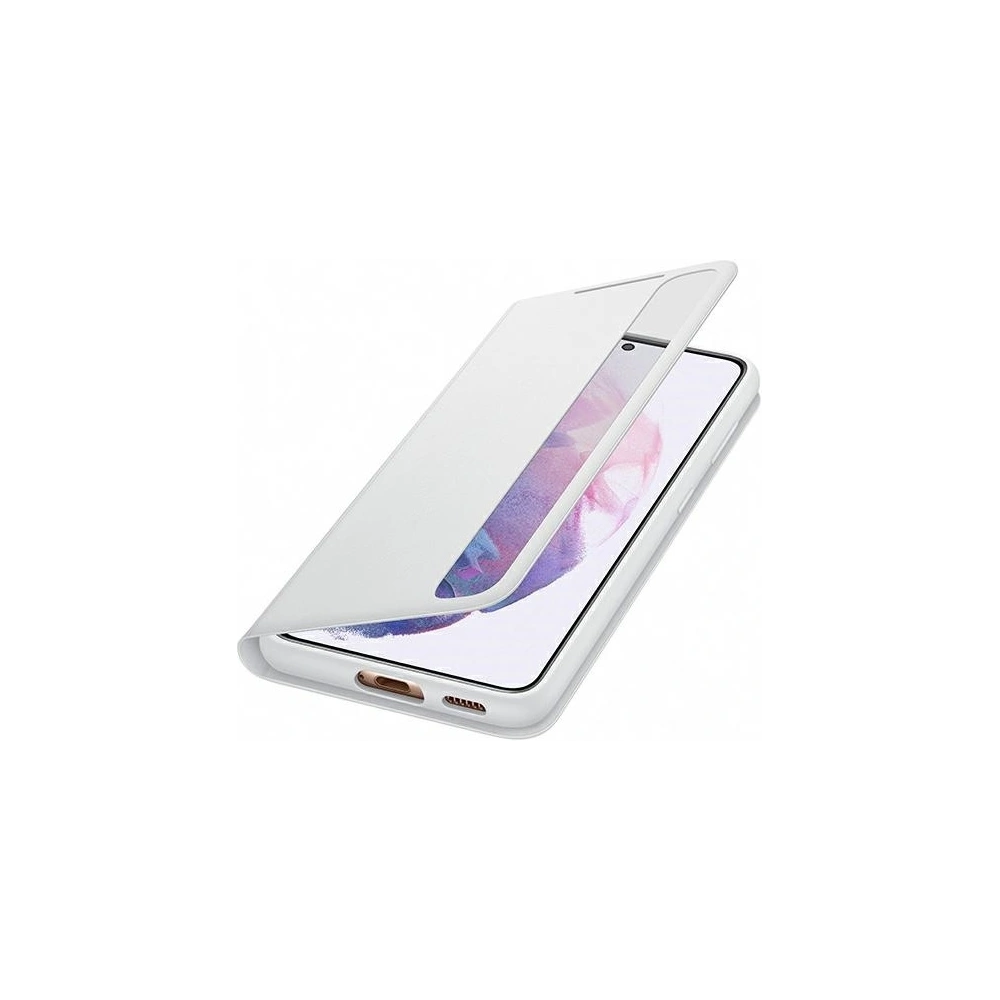 Wholesale Samsung Galaxy S21+ Plus EF-ZG996CJ light gray Clear View Cover - SMG362GRY - {ean13} - Hurt