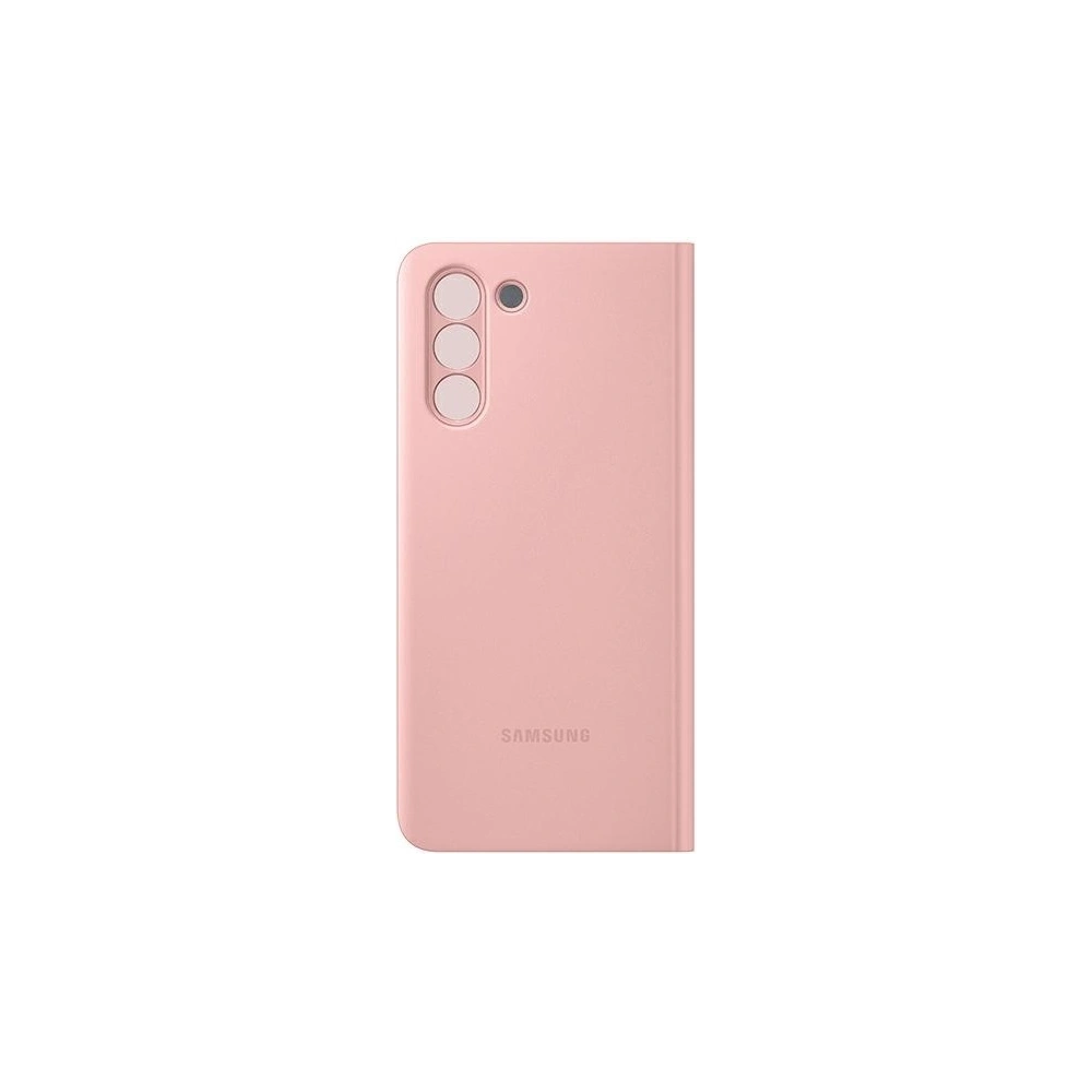 Wholesale Samsung Galaxy S21+ Plus EF-ZG996CP pink Clear View Cover - SMG363PK - {ean13} - Hurt