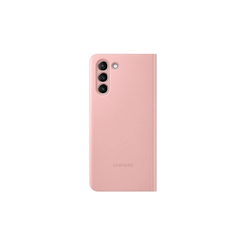 Wholesale Samsung Galaxy S21+ Plus EF-ZG996CP pink Clear View Cover - SMG363PK - {ean13} - Hurt