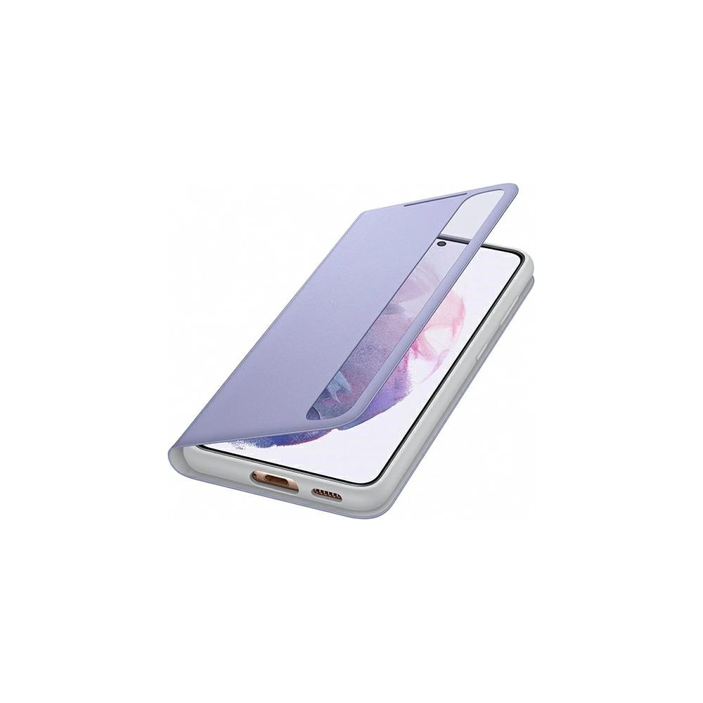 Hurtownia GSM - Etui Samsung Galaxy S21+ Plus EF-ZG996CV lila/klar Sichtschutz Cover - SMG364PRP - {ean13} - Hurt