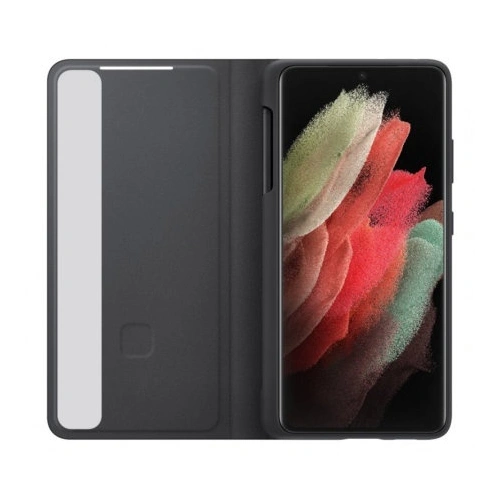 Etui Samsung Galaxy S21 Ultra EF-ZG99PCB S Pen czarny/black Clear View Cover